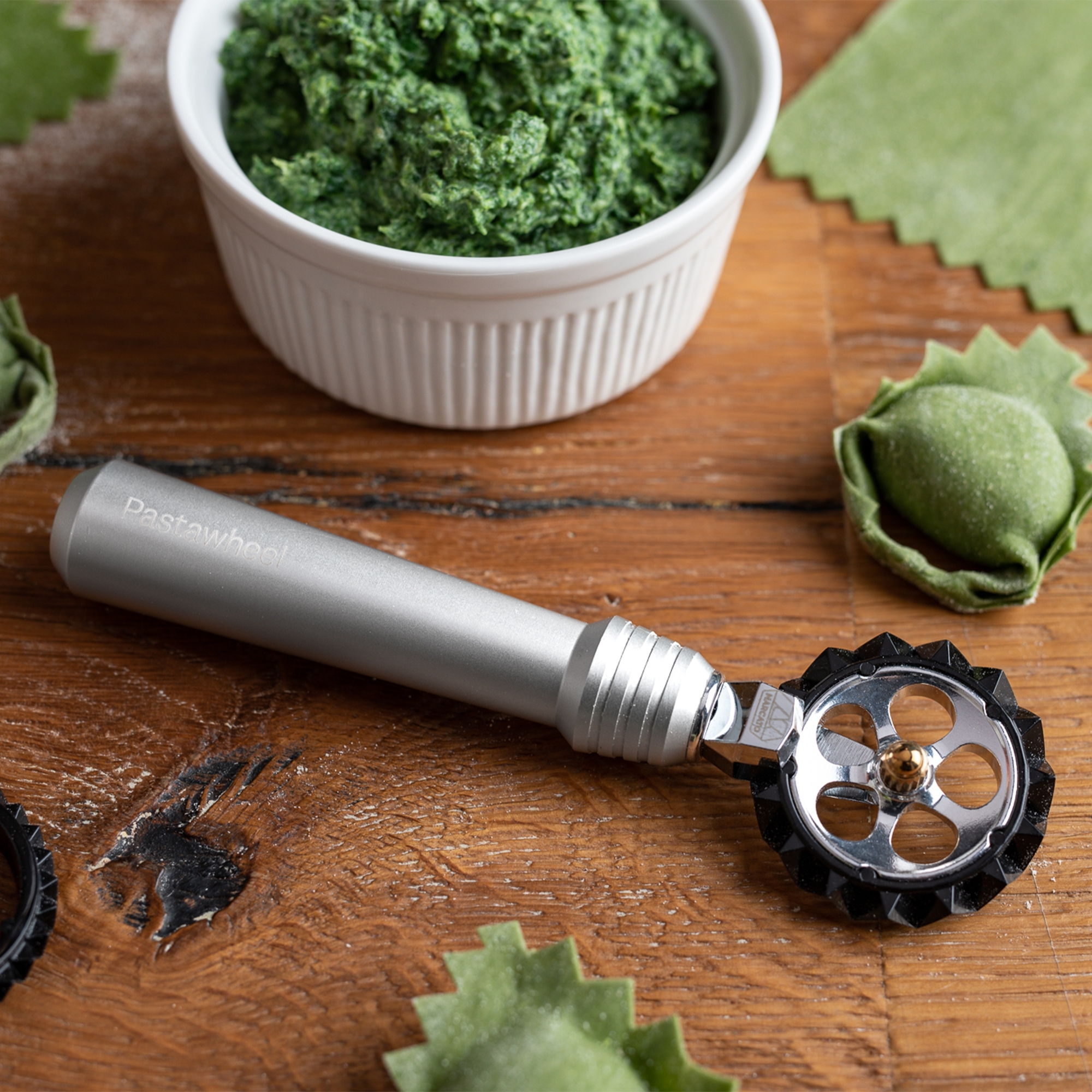 Marcato - Pastaschneider "Pastawheel" - Silber Marcato - Pastaschneider "Pastawheel" - Silber