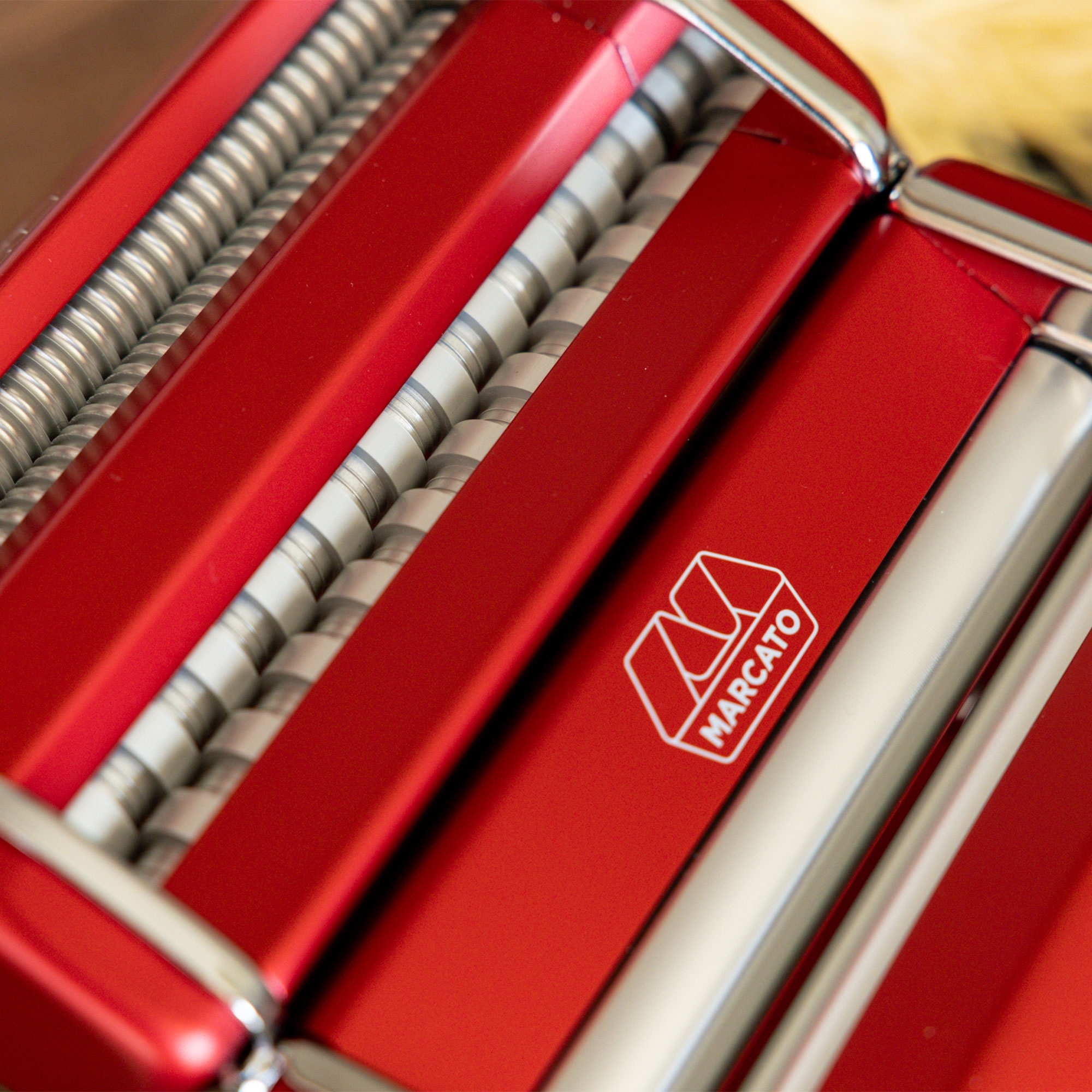 Marcato - Pasta machine "Atlas+" Red + Pastabike Red