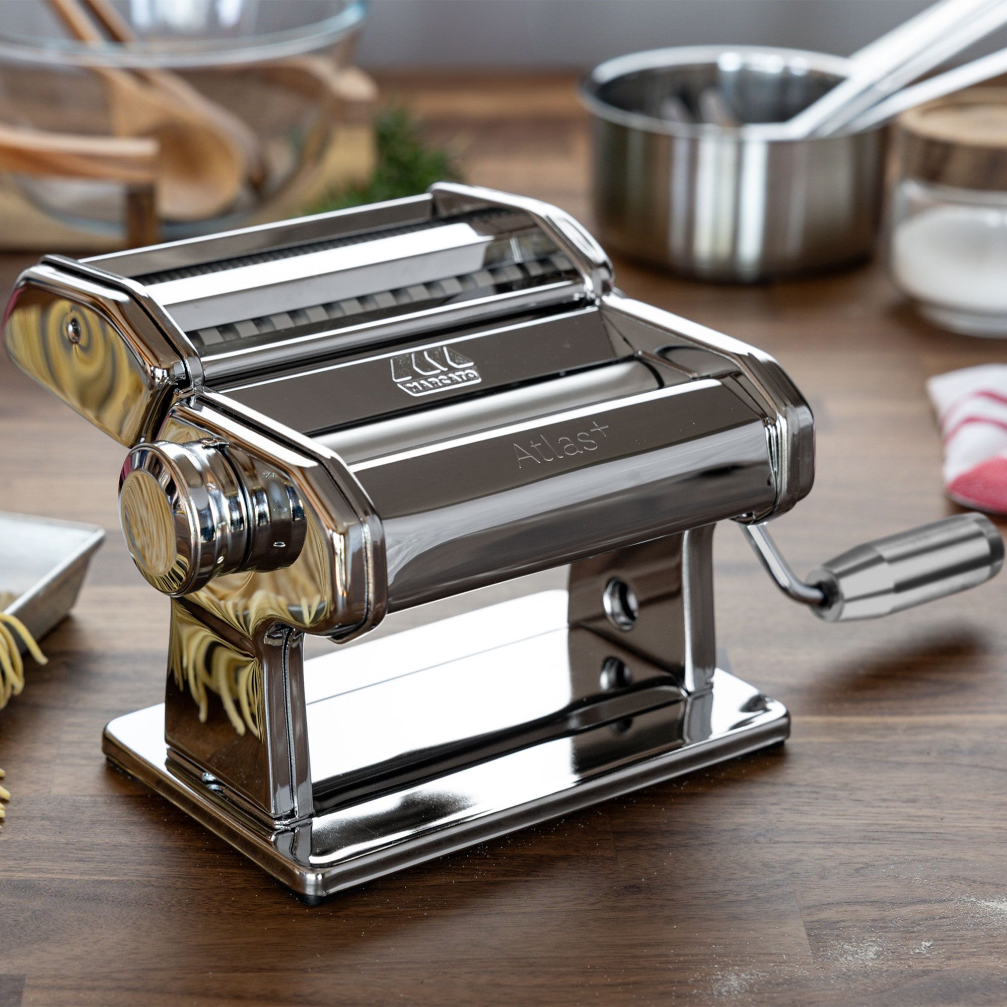 Marcato - Pasta machine "Atlas+" Chrome