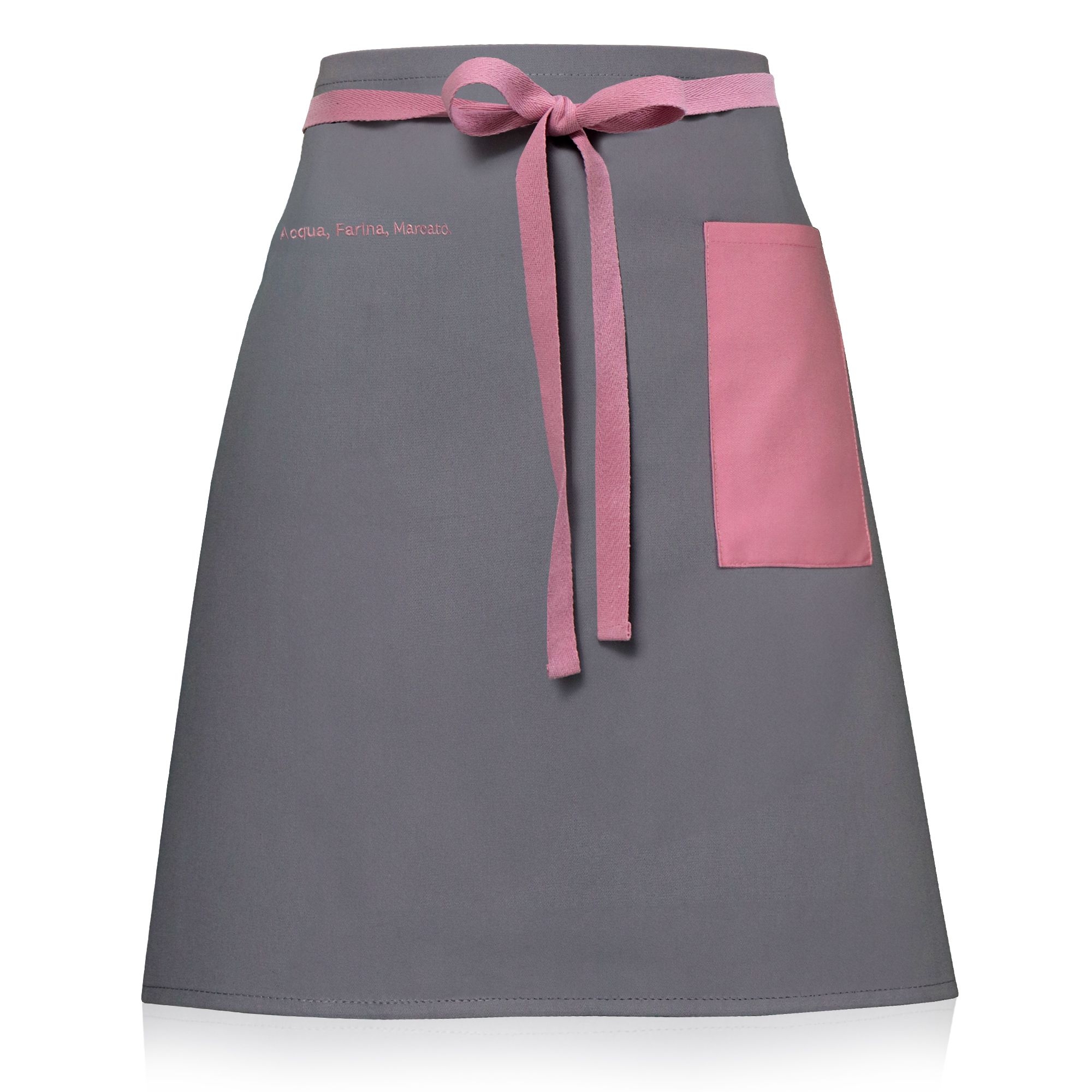 Marcato - Apron with pink pocket Marcato - Apron with pink pocket