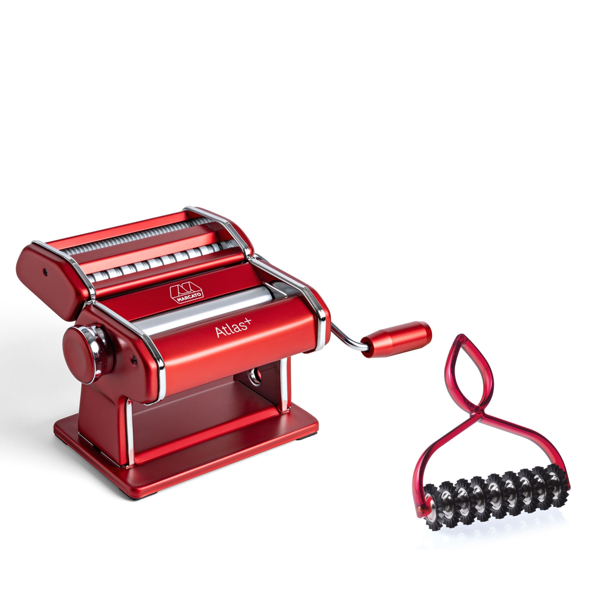 Marcato - Pasta machine "Atlas+" Red + Pastabike Red