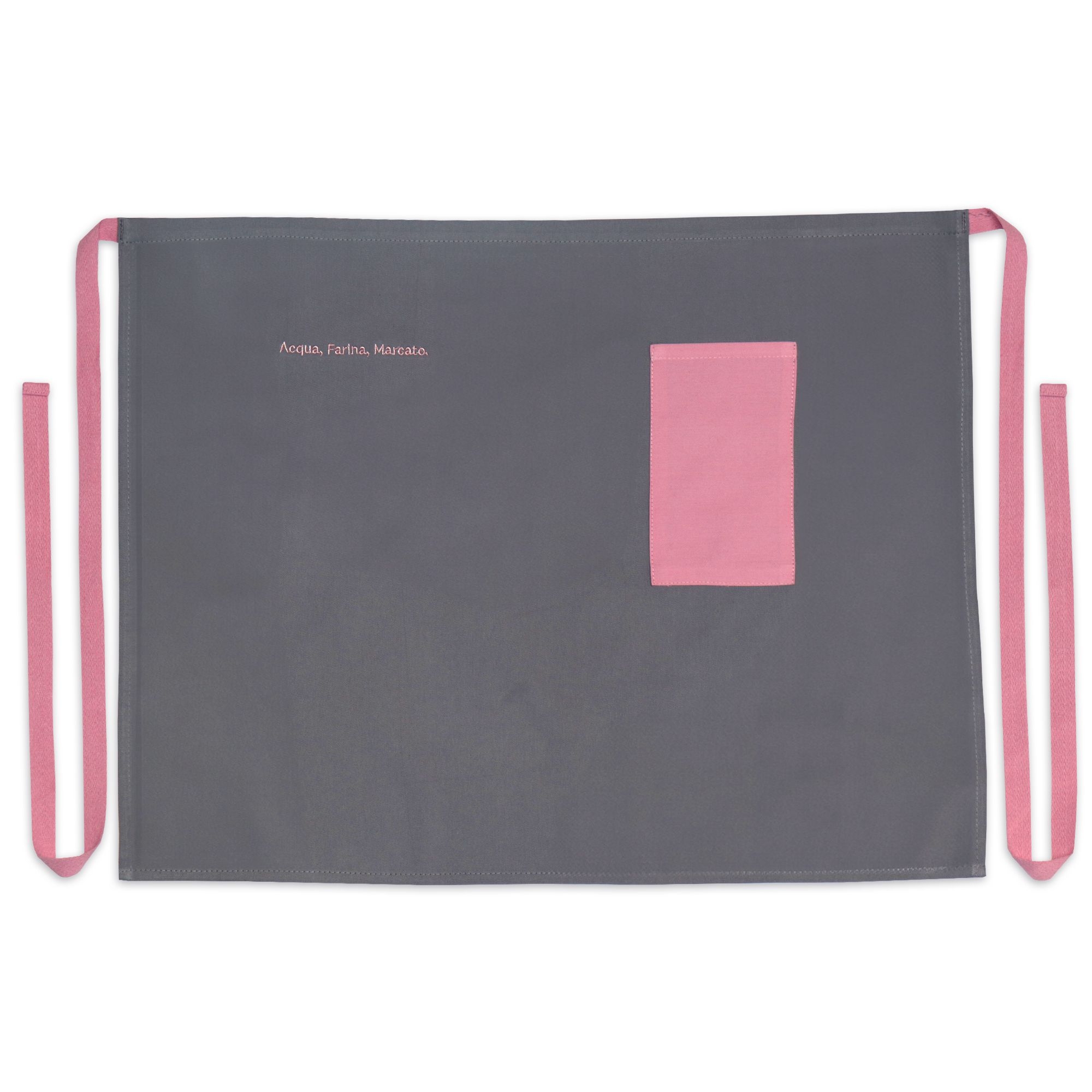 Marcato - Apron with pink pocket Marcato - Apron with pink pocket