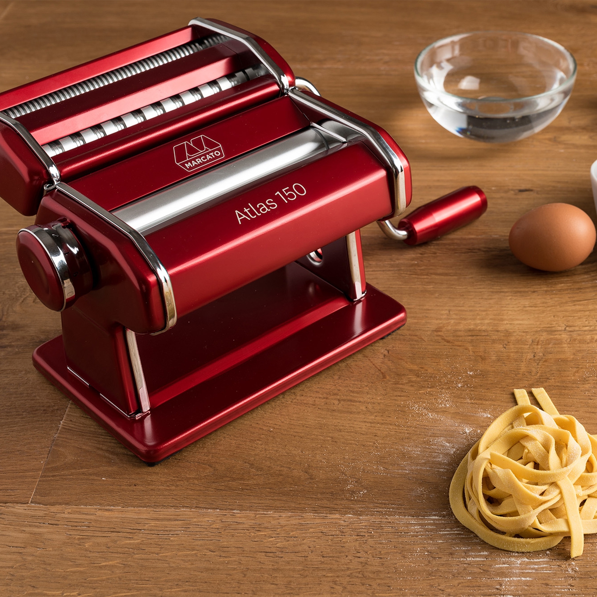 Marcato - Pasta machine "Atlas 150 Design" Red